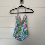 Lilly Pulitzer Women’s 4 Lulo Patterned Tankini Swim Top Photo 1