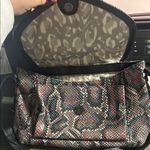 Aimee Kestenberg  Womens Bright Snake Print Leather Shoulder Bag Photo 2