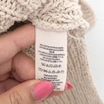 Free People Womens Sweater Size S Beige Heavy Knit Boho Indie Minimalist Chic Photo 4