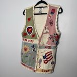 Erika Vintage  Hand knit vest size M Photo 1