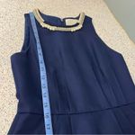 3.1 Phillip Lim  Embellished Pearl Neckline Silk Cotton Wool Sheath Dress Size 4 Photo 12