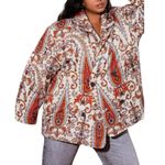 Mara Hoffman NWT Levine Paisley Quilted Coat sz 2X new with tags Photo 13