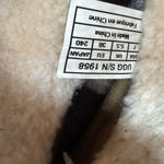 UGG  Australia Brown Lynnea 1958 Shearling Clog Boots Wood Heel S-390 Sz 7 Photo 7