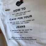 Madewell slim demi boot cut jean in off-white cream size 24 0 2 Photo 5