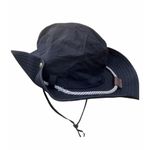 Travellers Safari Boonie Bucket Hat Side Snap Sun Packable Cruise Beach Holiday Black Photo 1