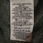 We The Free Free People V Neck Oversized Laguna Waffle knit Thermal Sweater Olive Green XS Photo 7