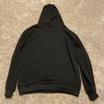 Black Hoodie with Heart Design Size M Photo 1
