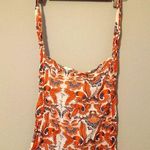 Free People M 15x15 Cotton Muslin Fall Floral Logo Boho Shoulder Bag Photo 0