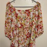 Collective Concepts  Multicolor Floral Blouse Photo 6