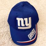 NFL Team New York giants football blue baseball cap Photo 0