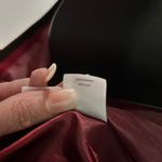 Evan Picone Black Label Blazer 18 Maroon Black Trim Career Open Front Timeless Photo 7