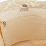 Summer & Rose SUMMER ROSE BEIGE CANVAS TOTE BAG Photo 3
