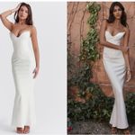 House Of CB HOUSE OF CB S D-DD Tamara' Ivory Strapless Corset Dress white NWOT Photo 10