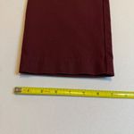Old Navy  High-Rise Pixie Secret-Smooth Pockets Cropped Pants Maroon Size 18 # Photo 11