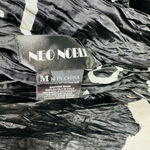 Neo Noble Graffiti Print Artsy Style Reversible Art To Wear Jacket Size M Black Size M Photo 4