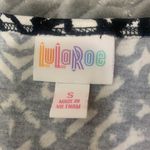 LuLaRoe Perfect T Diamond Geometric Print Black and white Tee Top Size S… Photo 9