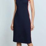 Tory Burch Sport Track Style Knit Sleeveless Dress, Sz S Photo 0