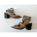 Kelsi Dagger KDB  Brooklyn Suede Leather Kristie‎ Gladiator Buckle Sandal Size 8M Photo 2