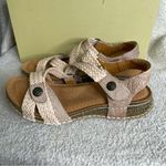 Spring Step L'Artiste Atira Platform Sandal Spring‎ Step Beige Braided Sandals 37 Photo 2