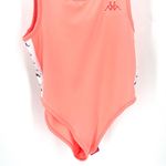 Kappa  222 Banda Aubers NWT Pink Salmon Fitted Bodysuit Swimsuit Tank Top Photo 3
