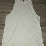 Topshop White High Neck Tank Photo 0