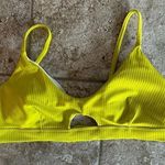 Old Navy Ribbed keyhole bikini top large Photo 0