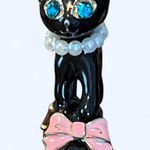 Betsey Johnson  Vintage 2000s rare Black Cat ring Photo 0