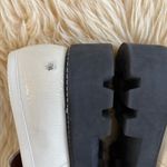 Franco Sarto White faux leather platform loafers Photo 3