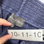 Michael Stars Pants Womens Small Blue Gauze Wide Leg Smocked Waist Photo 3