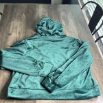 Magaschoni  Green Velour Hoodie Photo 4