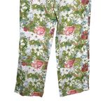 Reformation Pinegrove Linen Pants Women’s Size 2 Floral Print High Rise Cropped Photo 6