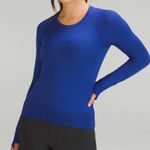 Lululemon  Swiftly Tech Long Sleeve Shirt 2.0 Race Length Psychic Blue Size 2 Photo 0