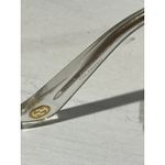 Gucci  Women's Polarized Sunglasses Black Frame Gold Detail Designer Eyewear Photo 4