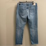 AG Adriano Goldschmied Blue Distressed Jeans 29R Ex-Boyfriend Slouchy Slim Denim Photo 5
