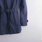 Anthropologie Daughters Of The Liberation Zipper Wrap Trench Coat Jacket Photo 8