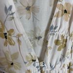 ZARA  Puff Sleeve Floral Button Front Top XS Photo 11