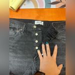 AGOLDE Vintage Cut-Off Shorts – Parker High-Rise | Size 29 | Washed Black Denim Photo 5