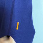 Lucy Activewear Tunic Shirt Blue M Medium Boat Neck Dolman Sleeve Photo 1