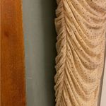 Bebe Gold Studded Beige/Nude/ Creme Rushed Strap/less Evening Party Dress- S Photo 8