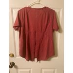 Athletic Works  lightweight workout open split back top size M Photo 2