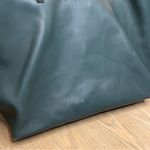 Marni Green Leather Tote Extra Large Carryall Travel Bag Photo 9