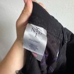 NYDJ  Black Denim Straight Leg Jeans Womens 14 Classic Everyday Minimalist Photo 5