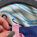 Lilly Pulitzer Blue and White Jellyfish Bell Sleeve Cotton Silk BlendTunic Top Photo 7