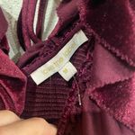 Love The Label NEW  Sage Dress in Plum Velvet Size Medium Photo 2