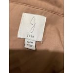Joie  Shirt Jacket Womens Medium Camel Shacket Overshirt Button Front Pockets Photo 2