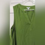 Time And Tru  Olive Green Sleeveless Tunic Photo 3