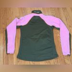 KARI TRAA Ragnhild Full Zip Midlayer Jacket – Size S, Prism Pink / Olive Photo 9