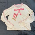 PacSun  Strawberry Shortcake Pink Bow Long Sleeve Photo 0