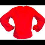 Minnie Mouse Walt Disney World Preppy Lounge Active Red Sweatshirt Top Small Photo 4