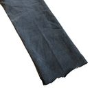 Good American  Straight Leg Jeans Grey Chewed Hem Stretch Cotton Size 6 Women's Photo 8